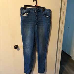 Sofia by Sofia Vergara Blue Skinny Jeans